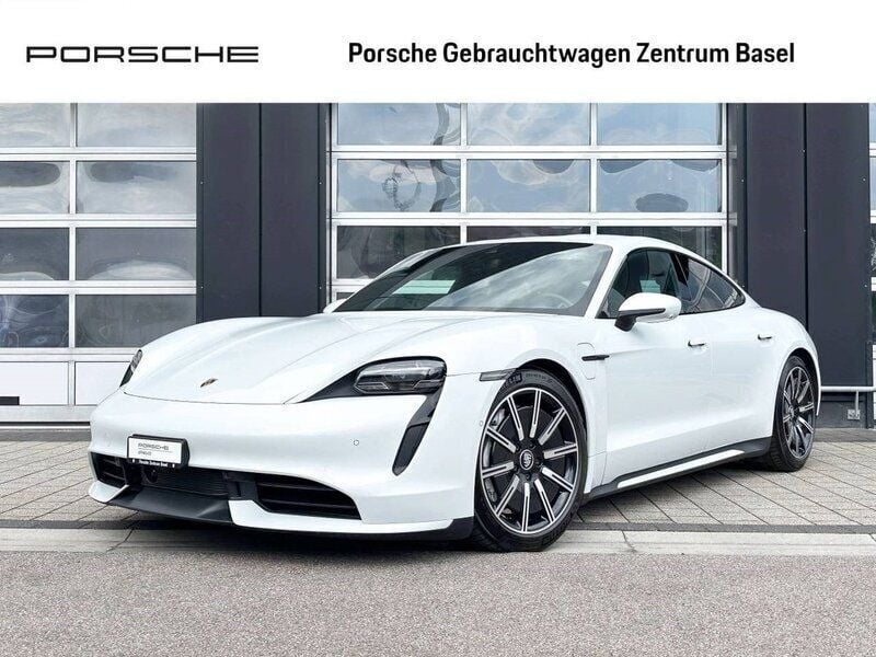 Weiss Gebraucht 2020 Porsche Taycan Turbo Limousine | CHF 63’000 (Guter Preis) - Bild 1/4