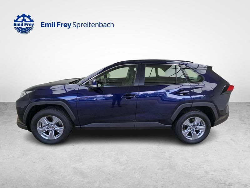 Gebraucht Toyota RAV4 Hybrid Comfort 222 PS (163 kW) 2024 Blau SUV