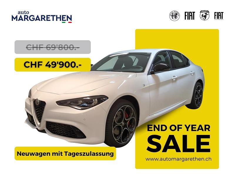 Weiss Gebraucht 2023 Alfa Romeo Giulia Ti Limousine | CHF 49’900 - Bild 1/4