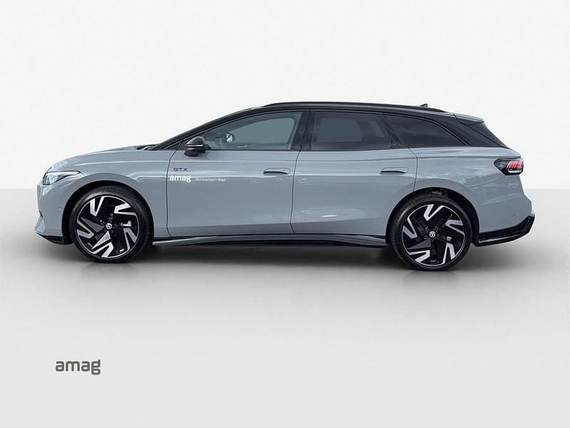 Gebraucht VW ID.7 GTX 250 kW (340 PS) 2024 Mondsteingrau  schwarz Kombi