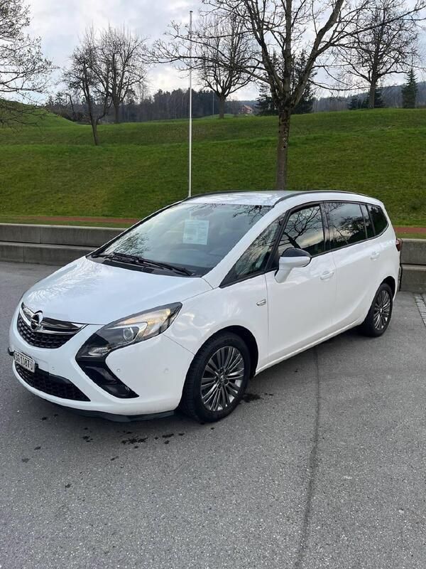 Gebraucht Opel Zafira Tourer Active 150 PS (110 kW) 2013 Weiss Van / Kleinbus