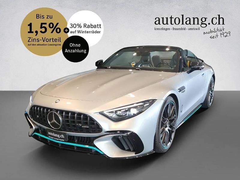 Silber Gebraucht 2023 Mercedes SL63 AMG Executive Cabrio | CHF 249’800 - Bild 1/4