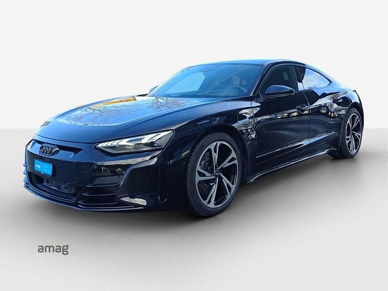 Mythosschwarz metallic Gebraucht 2022 Audi e-tron GT quattro Ambiente Limousine | CHF 49’990 (Superpreis) - Bild 1/4