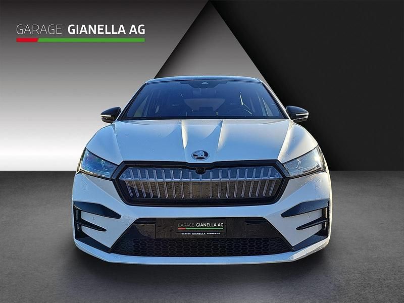 Gebraucht Skoda Enyaq iV RS 219 kW (299 PS) 2023 Weiss SUV