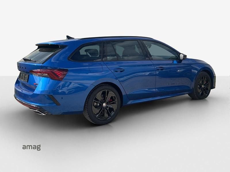 Gebraucht Skoda Octavia RS 245 PS (180 kW) 2024 Race blau metallic Kombi
