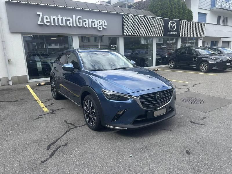 Blau Gebraucht 2022 Mazda CX-3 SUV | CHF 22’950 (Fairer Preis) - Bild 1/4
