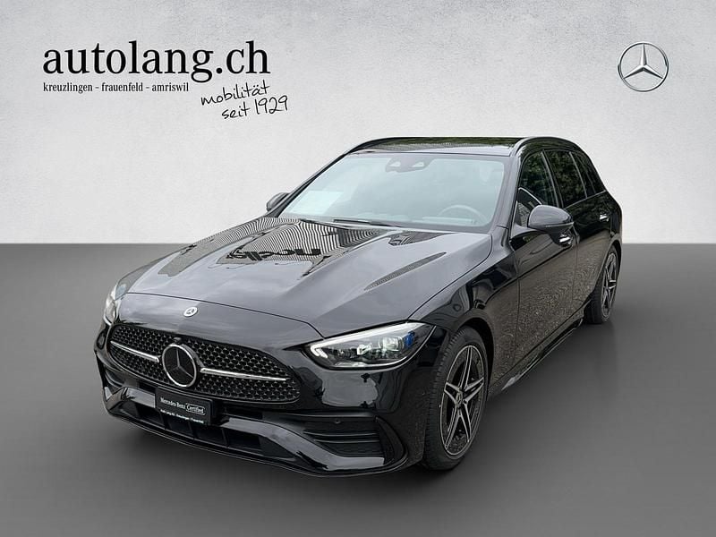Gebraucht Mercedes C220 AMG line 197 PS (144 kW) 2023 Schwarz Kombi