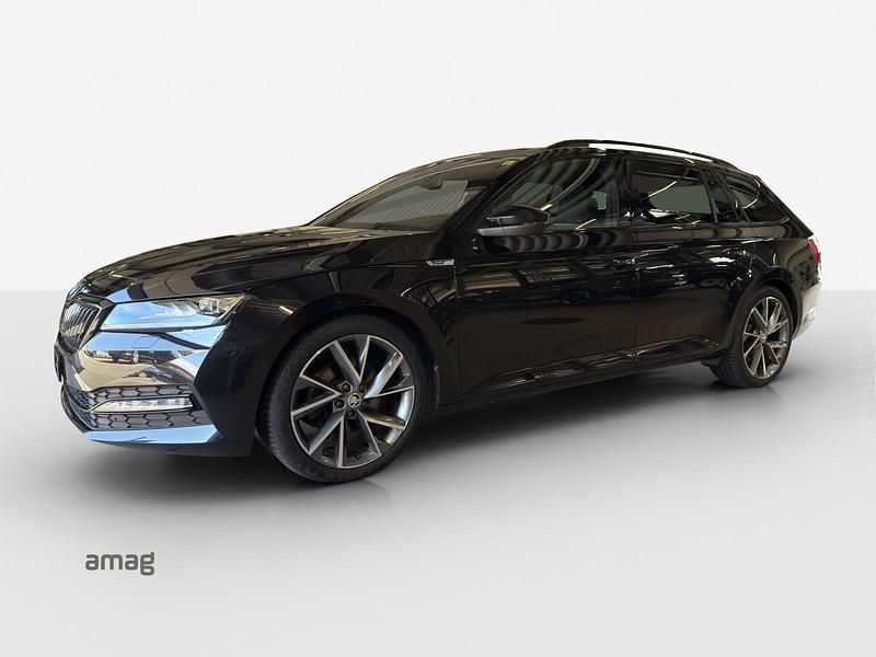 Noir magic, effet perlé Gebraucht 2023 Skoda Superb SportLine Kombi | CHF 33’990 (Etwas zu teuer) - Bild 1/4