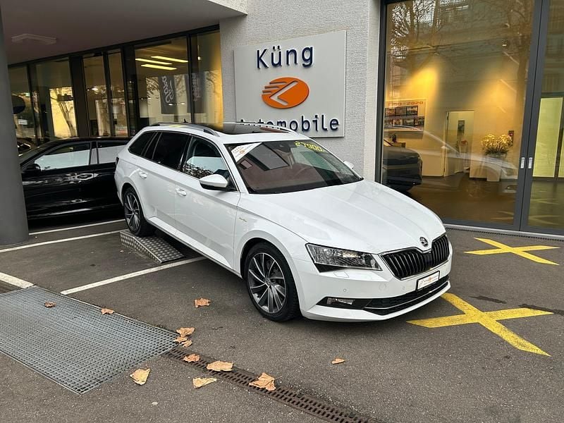 Weiss Gebraucht 2019 Skoda Superb LAURIN & KLEMENT Kombi | CHF 27’900 (Fairer Preis) - Bild 1/4