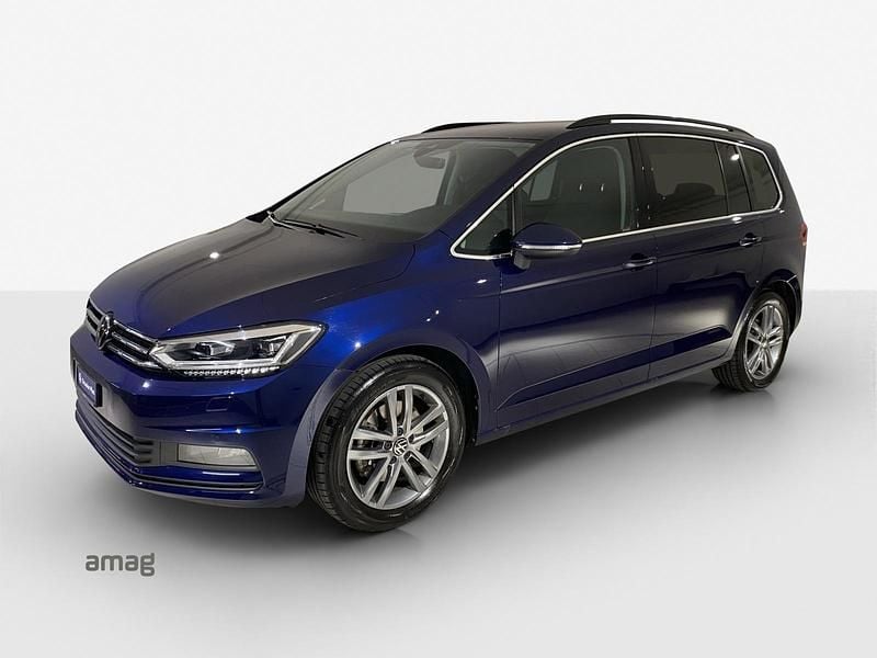 Atlantic blue metallic Gebraucht 2024 VW Touran Comfortline Van / Kleinbus | CHF 37’490 (Teuer) - Bild 1/4