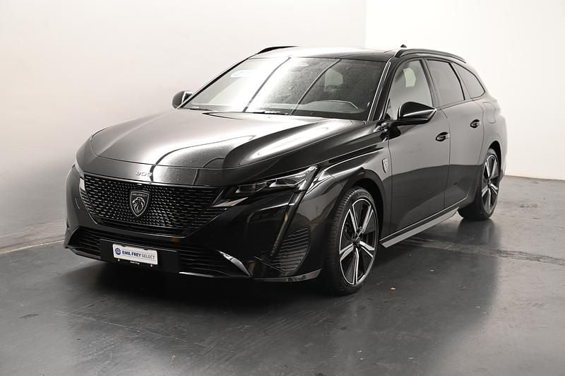 Schwarz Gebraucht 2024 Peugeot 308 SW GT Kombi | CHF 32’900 - Bild 1/4