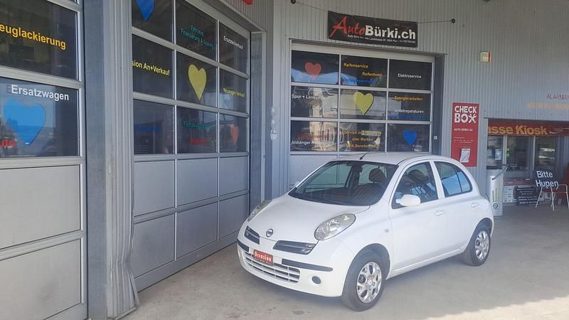 Gebraucht Nissan Micra Acenta 88 PS (64 kW) 2004 Weiss Kleinwagen