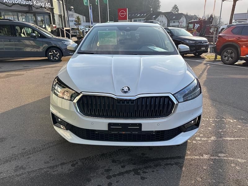 Neu Skoda Fabia Selection 116 PS (85 kW) 2025 Weiss Limousine