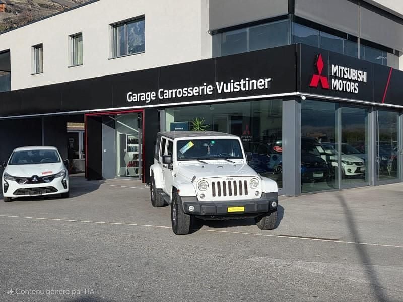 Weiss Gebraucht 2015 Jeep Wrangler Sahara SUV | CHF 36’800 - Bild 1/4