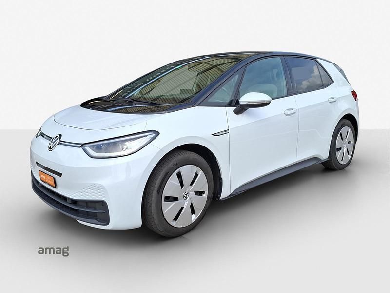 Gletscherweiss met.schwarz Gebraucht 2021 VW ID.3 Pro Performance Kleinwagen | CHF 21’900 (Fairer Preis) - Bild 1/4