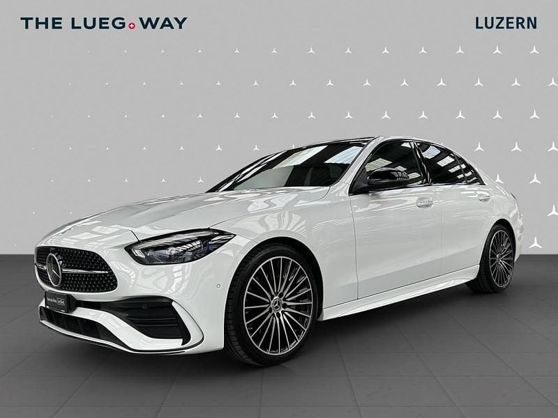 Weiss Gebraucht 2024 Mercedes C300e Limousine | CHF 59’900 (Fairer Preis) - Bild 1/4