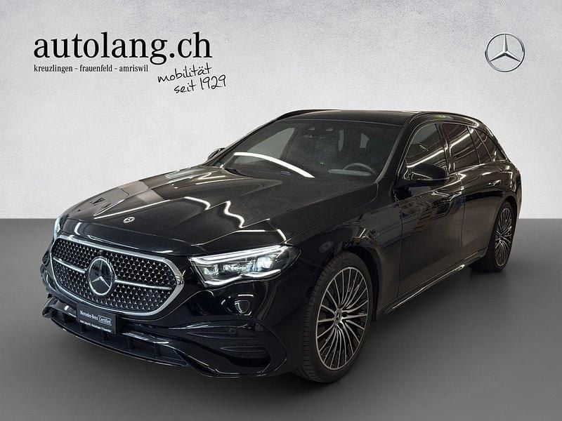 Gebraucht Mercedes E220 AMG line 220 PS (161 kW) 2024 Schwarz Kombi