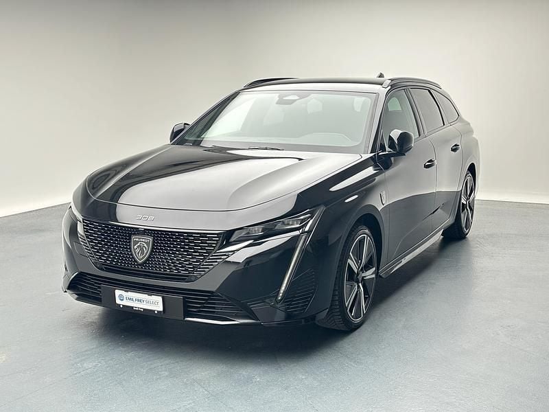 Schwarz Gebraucht 2023 Peugeot 308 SW GT Kombi | CHF 22’920 (Fairer Preis) - Bild 1/4