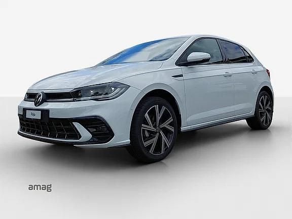 Pure white uni Gebraucht 2024 VW Polo R-line Limousine | CHF 24’490 (Fairer Preis) - Bild 1/4