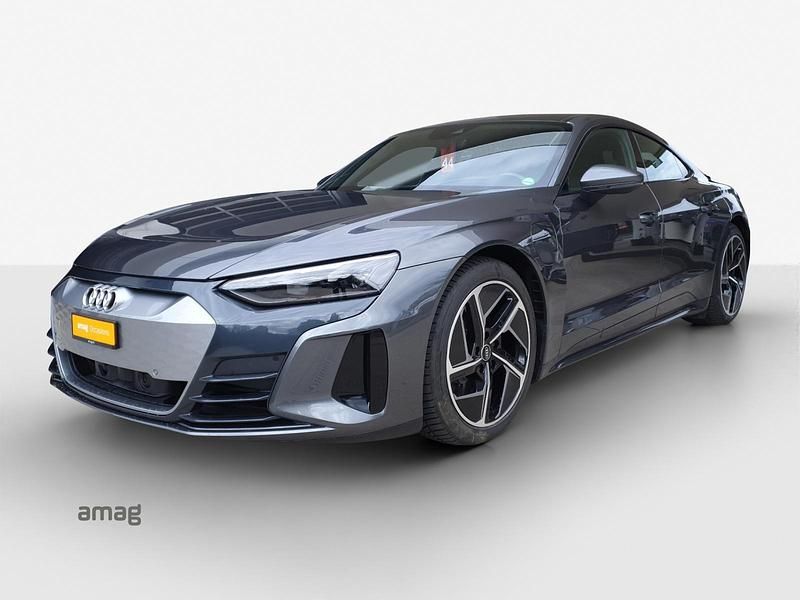 Gris daytona nacré Gebraucht 2022 Audi e-tron GT quattro Comfort Limousine | CHF 49’900 (Guter Preis) - Bild 1/4