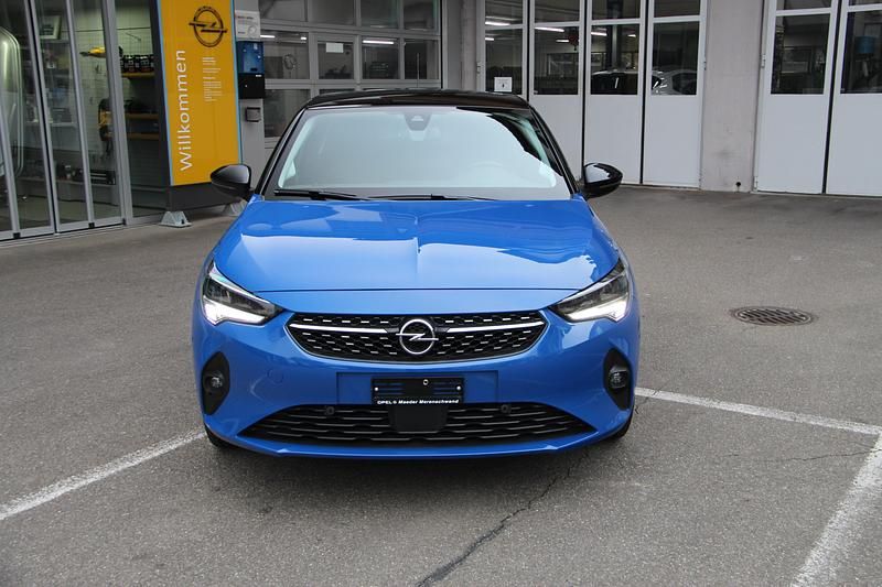 Gebraucht Opel Corsa Elegance 100 kW (136 PS) 2021 Blau Limousine