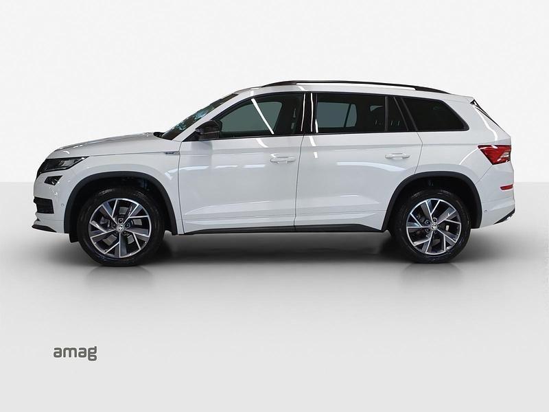 Gebraucht Skoda Kodiaq SportLine 190 PS (139 kW) 2021 Moon weiss, metallic SUV