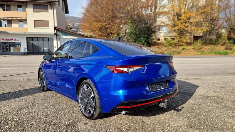 Gebraucht Skoda Enyaq iV RS 219 kW (299 PS) 2022 Blau SUV