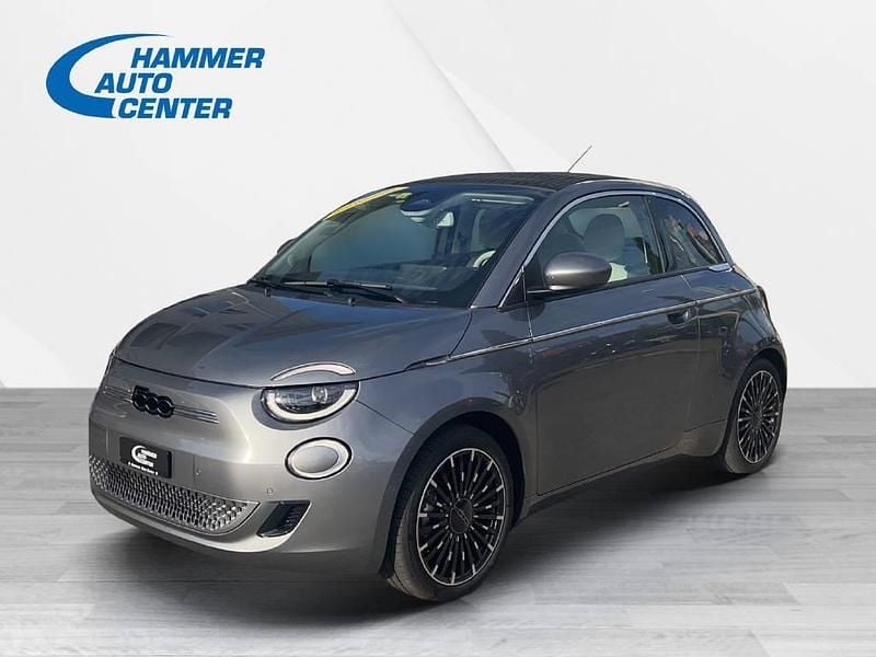 Grau Gebraucht 2023 Fiat 500e La Prima Cabrio | CHF 28’900 (Fairer Preis) - Bild 1/4