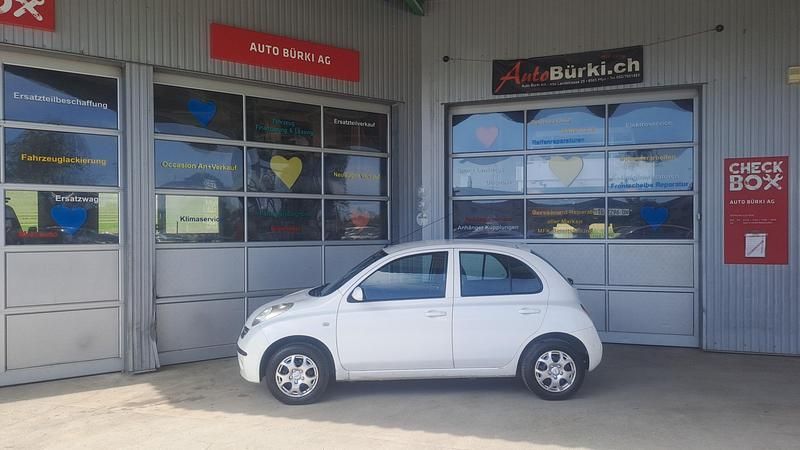 Gebraucht Nissan Micra Acenta 88 PS (64 kW) 2004 Weiss Kleinwagen