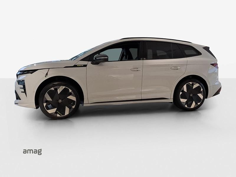 Neu Skoda Enyaq iV RS 250 kW (340 PS) 2025 Moon weiss, metallic SUV