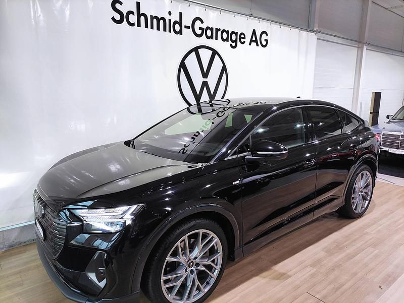 Schwarz Gebraucht 2024 Audi Q4 Sportback e-tron Attraction SUV | CHF 38’850 - Bild 1/4