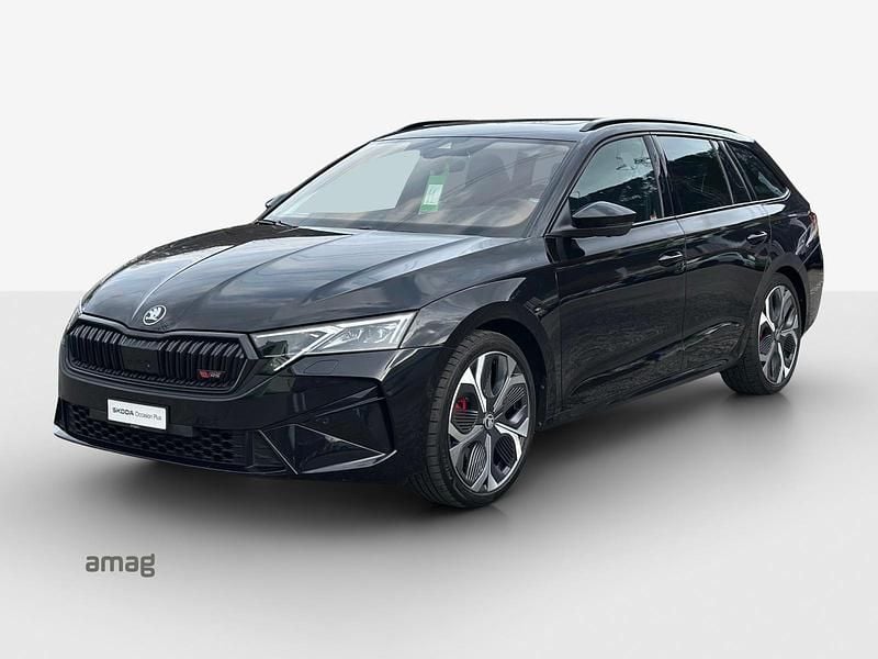 Gebraucht Skoda Octavia RS 265 PS (194 kW) 2025 Magic schwarz, perleffekt Kombi