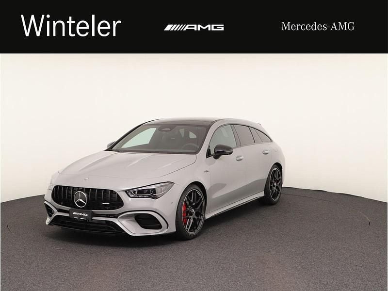 Neu Mercedes CLA45 AMG Shooting Brake AMG 421 PS (309 kW) 2025 Grau Kombi