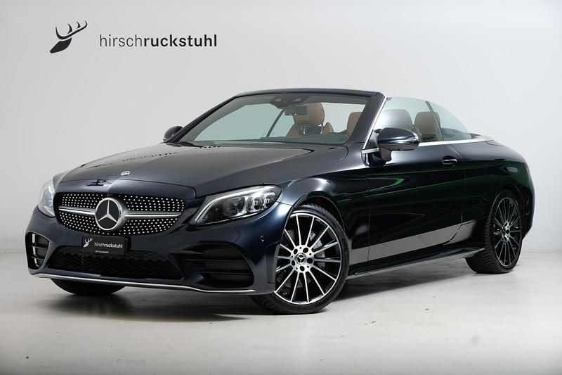 Gebraucht Mercedes C300 AMG line 258 PS (189 kW) 2018 Blau Cabrio