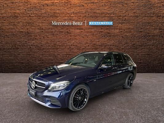Blau Gebraucht 2021 Mercedes C200 AMG line Kombi | CHF 34’900 (Teuer) - Bild 1/4