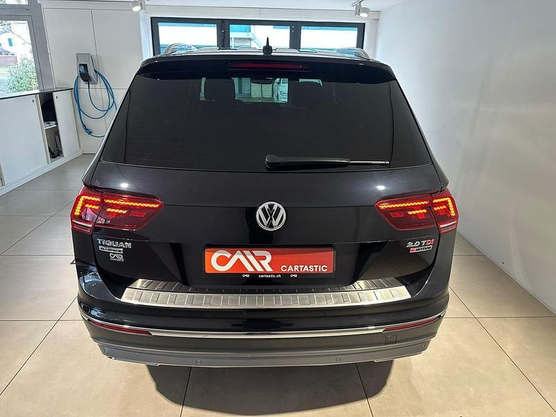 Gebraucht VW Tiguan Allspace Highline 190 PS (139 kW) 2018 Schwarz SUV