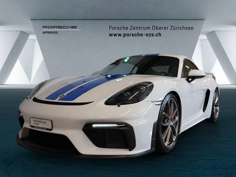 Weiss Gebraucht 2020 Porsche 718 Cayman GT4 Coupé | CHF 114’900 (Etwas zu teuer) - Bild 1/4