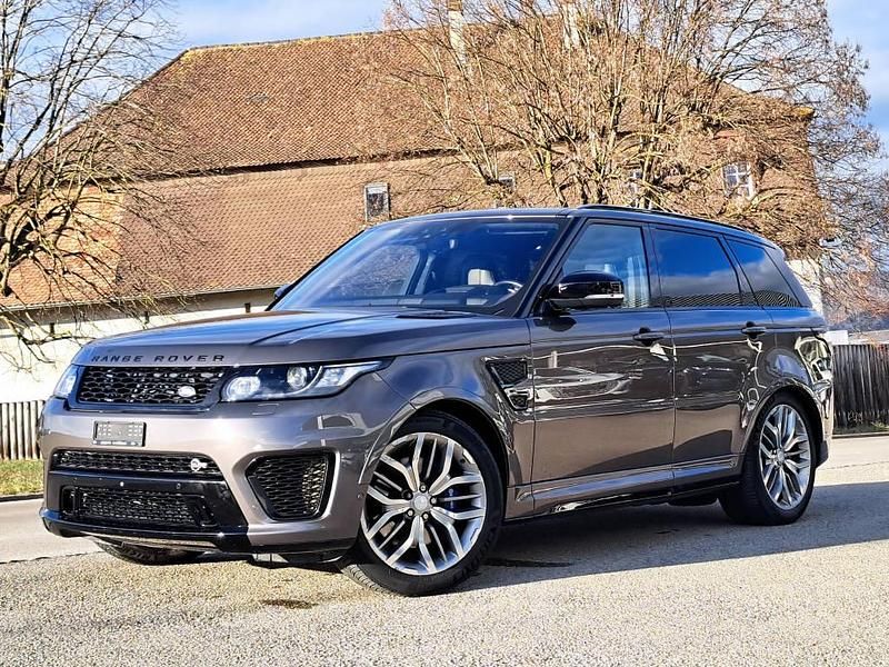 Gebraucht Land Rover Range Rover Sport SVR 551 PS (405 kW) 2017 Anthrazit SUV