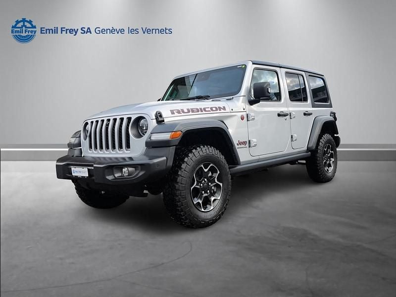 Gebraucht Jeep Wrangler Rubicon 272 PS (200 kW) 2023 Silber SUV