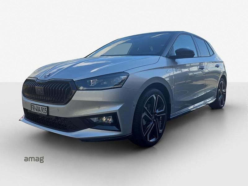 Brill. silber, met./schw. dach Gebraucht 2025 Skoda Fabia Monte Carlo Kleinwagen | CHF 26’900 (Guter Preis) - Bild 1/4