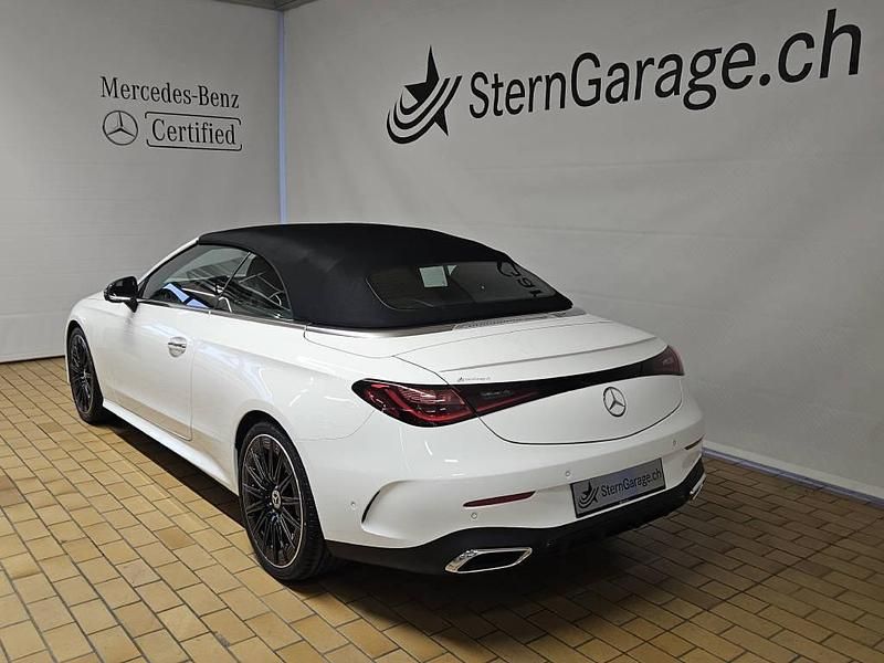 Neu Mercedes CLE300 AMG line 258 PS (189 kW) 2025 Weiss Cabrio