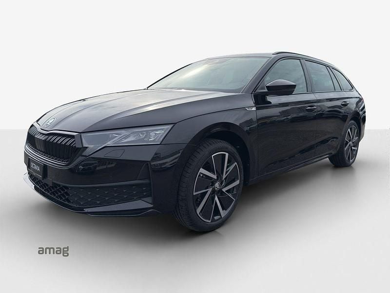 Magic schwarz perleffekt Gebraucht 2024 Skoda Octavia SportLine Kombi | CHF 41’900 (Teuer) - Bild 1/4