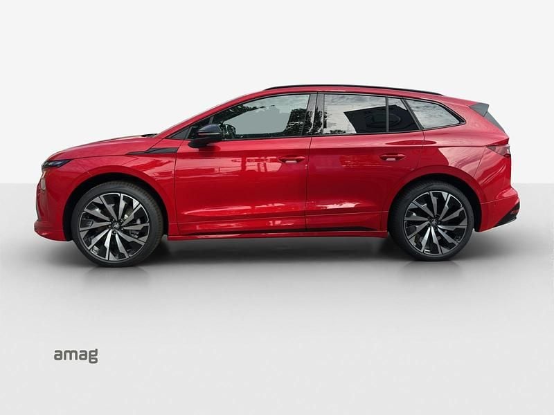 Gebraucht Skoda Enyaq iV SportLine 210 kW (286 PS) 2025 Velvet rot, metallic spezial SUV