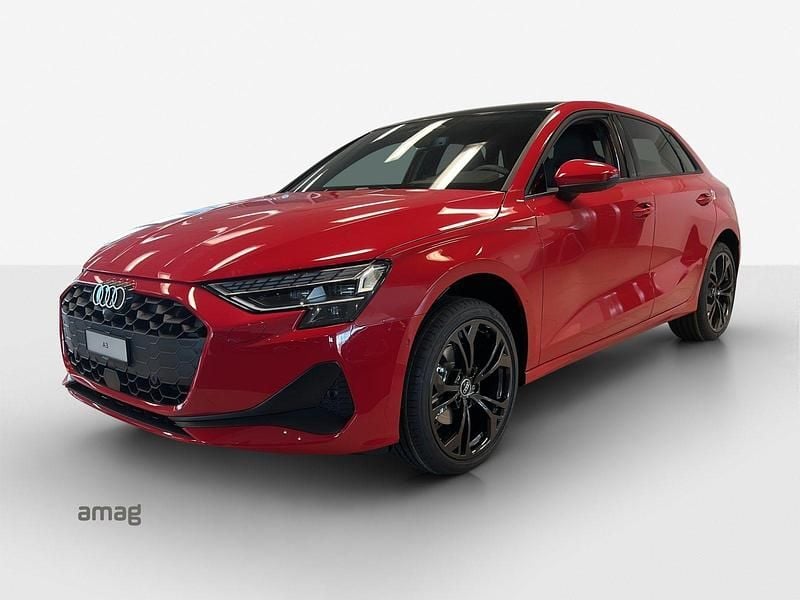 Neu Audi A3 Attraction 150 PS (110 kW) 2025 Progressivrot metallic Limousine
