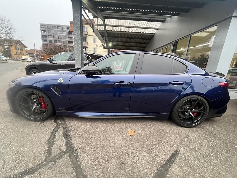 Gebraucht Alfa Romeo Giulia Quadrifoglio 510 PS (375 kW) 2017 Blau Limousine