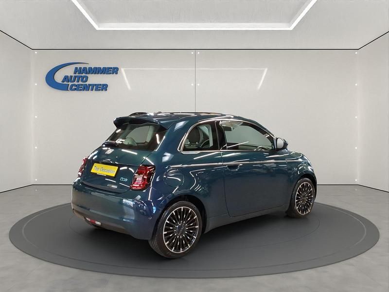 Gebraucht Fiat 500e La Prima 86 kW (118 PS) 2020 Blau Limousine