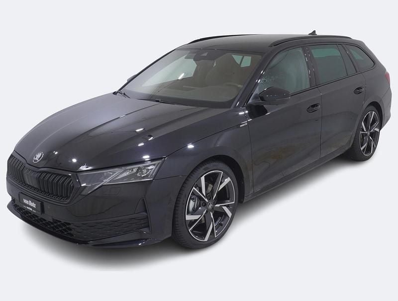 Schwarz Gebraucht 2025 Skoda Octavia SportLine Kombi | CHF 43’980 (Fairer Preis) - Bild 1/3
