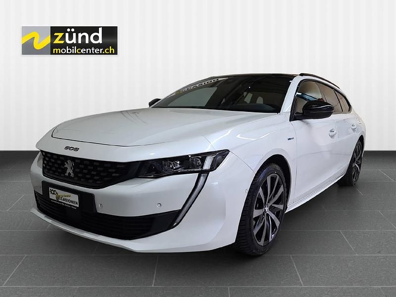 Weiss Gebraucht 2021 Peugeot 508 GT Kombi | CHF 33’900 (Etwas zu teuer) - Bild 1/4