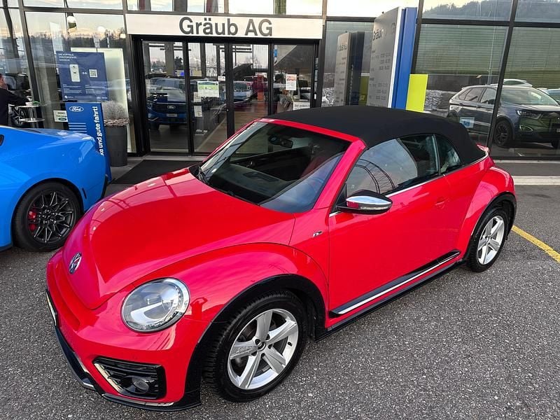 Gebraucht VW Beetle Cabriolet R-line 150 PS (110 kW) 2017 Rot Cabrio