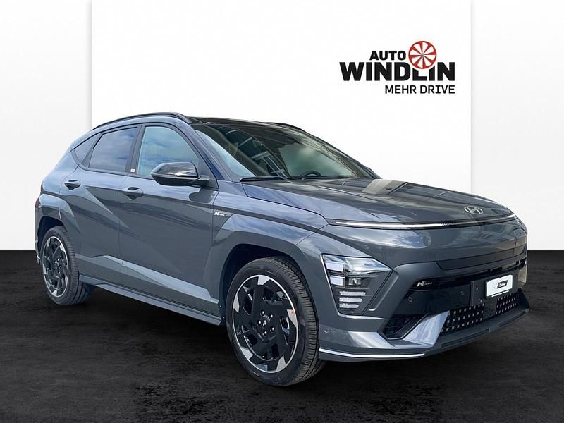 Grau Gebraucht 2024 Hyundai Kona N Line SUV | CHF 43’900 (Etwas zu teuer) - Bild 1/4